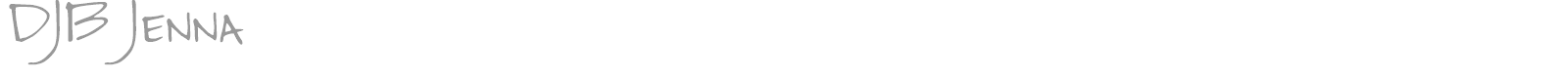 DJB Jenna font preview